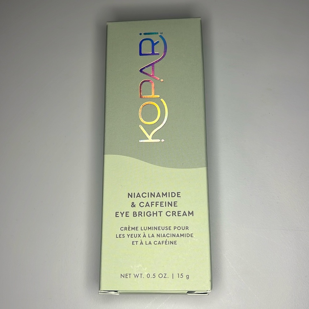 Kopari niacinamide and caffeine eye bright cream